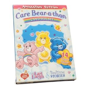 Care Bearathon 2 DVD Box Set Animation Station The Last Laugh Bedtime Stories
